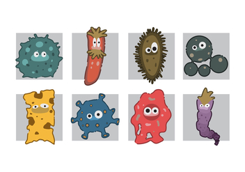 Free Mold Cartoon Vector - vector gratuit #441641